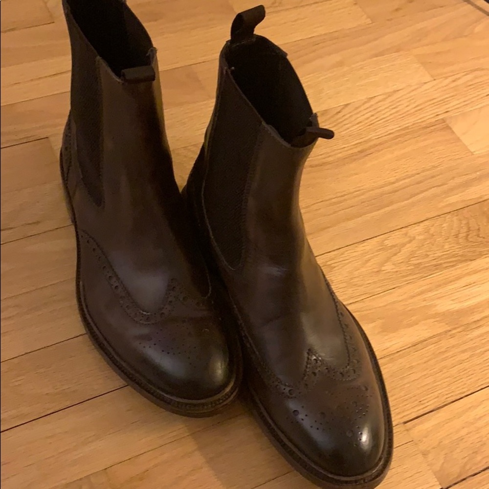 Brooks Brothers Boots Dark Brown 9.5 mens
